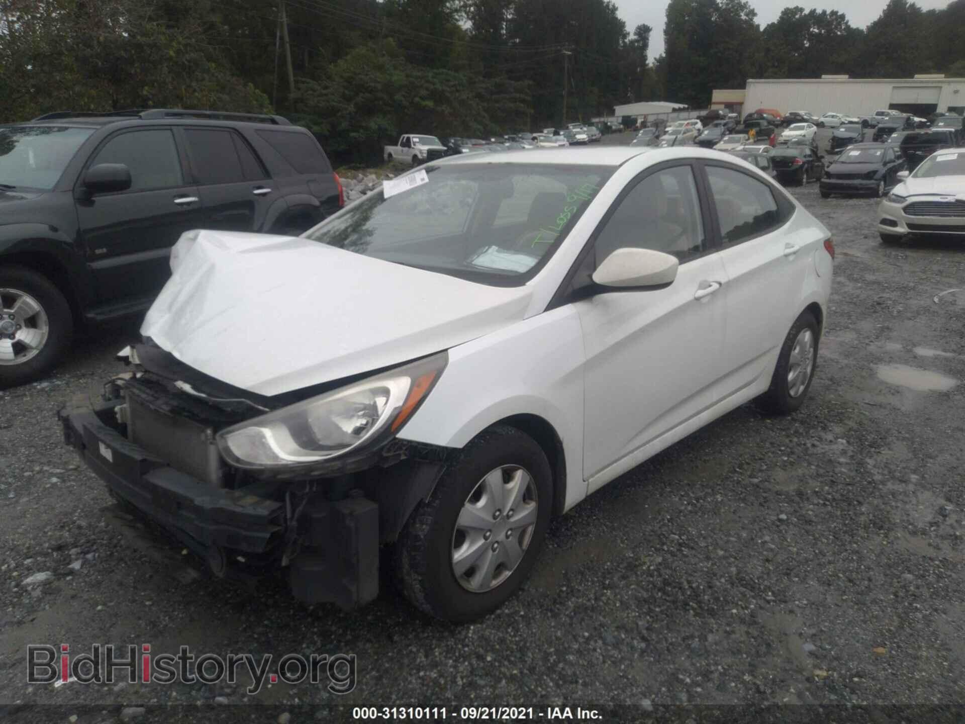 2013 HYUNDAI ACCENT - VIN: KMHCT4AE5DU313450 - Фото 2