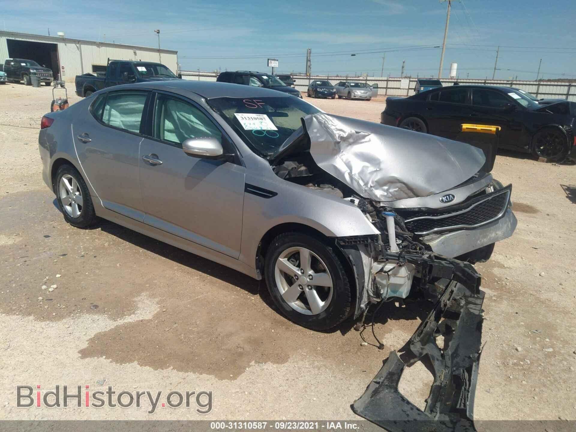 Фотография 5XXGM4A73FG439321 - KIA OPTIMA 2015