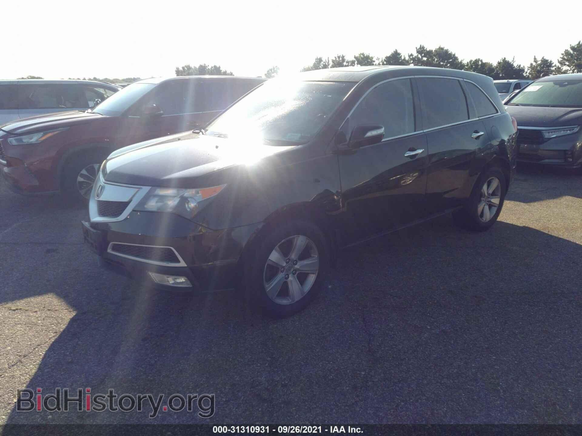 2011 ACURA MDX - VIN: 2HNYD2H62BH537831 - Photo 2