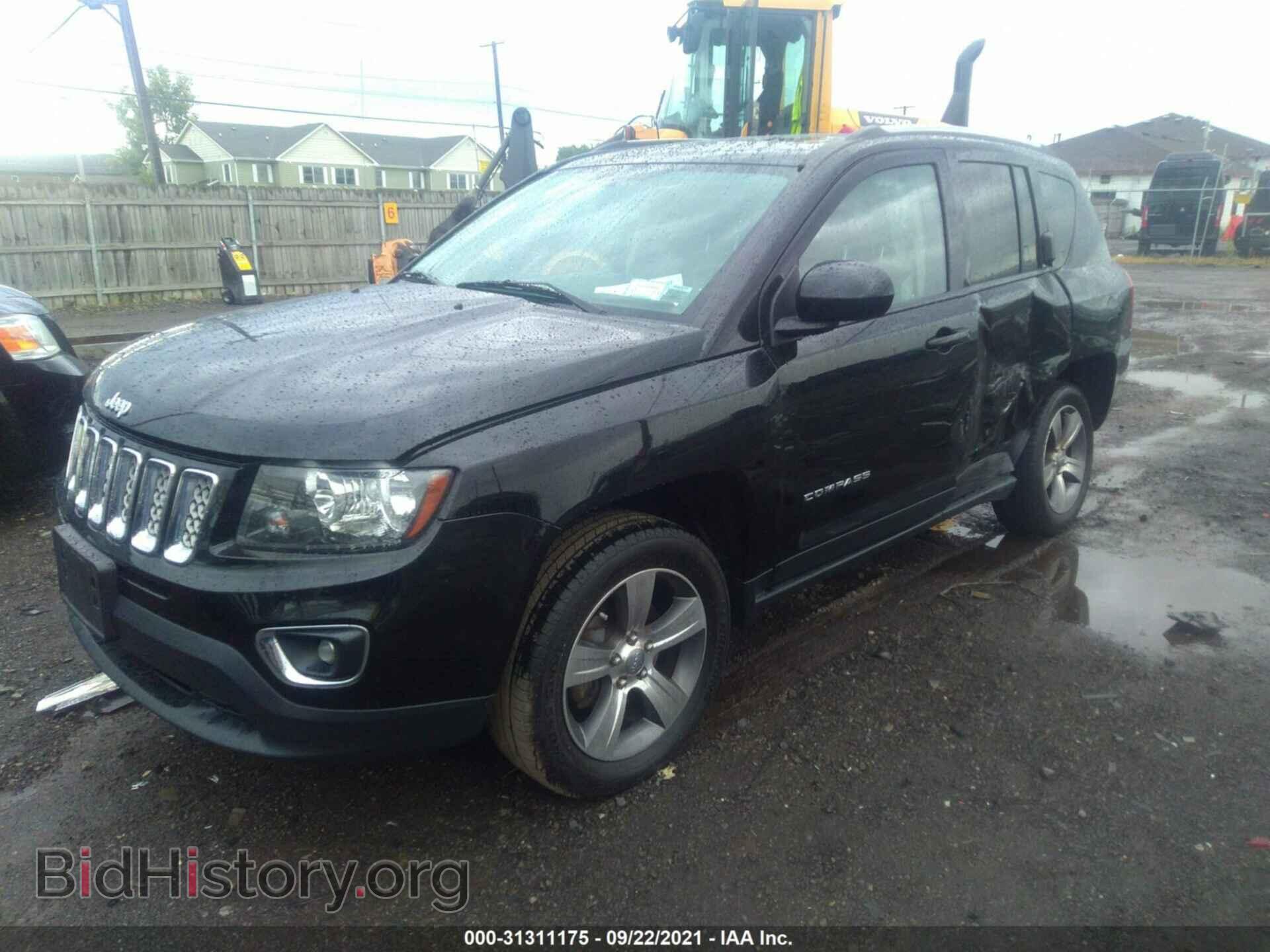2016 JEEP COMPASS - VIN: 1C4NJDEB7GD755833 - Фото 2