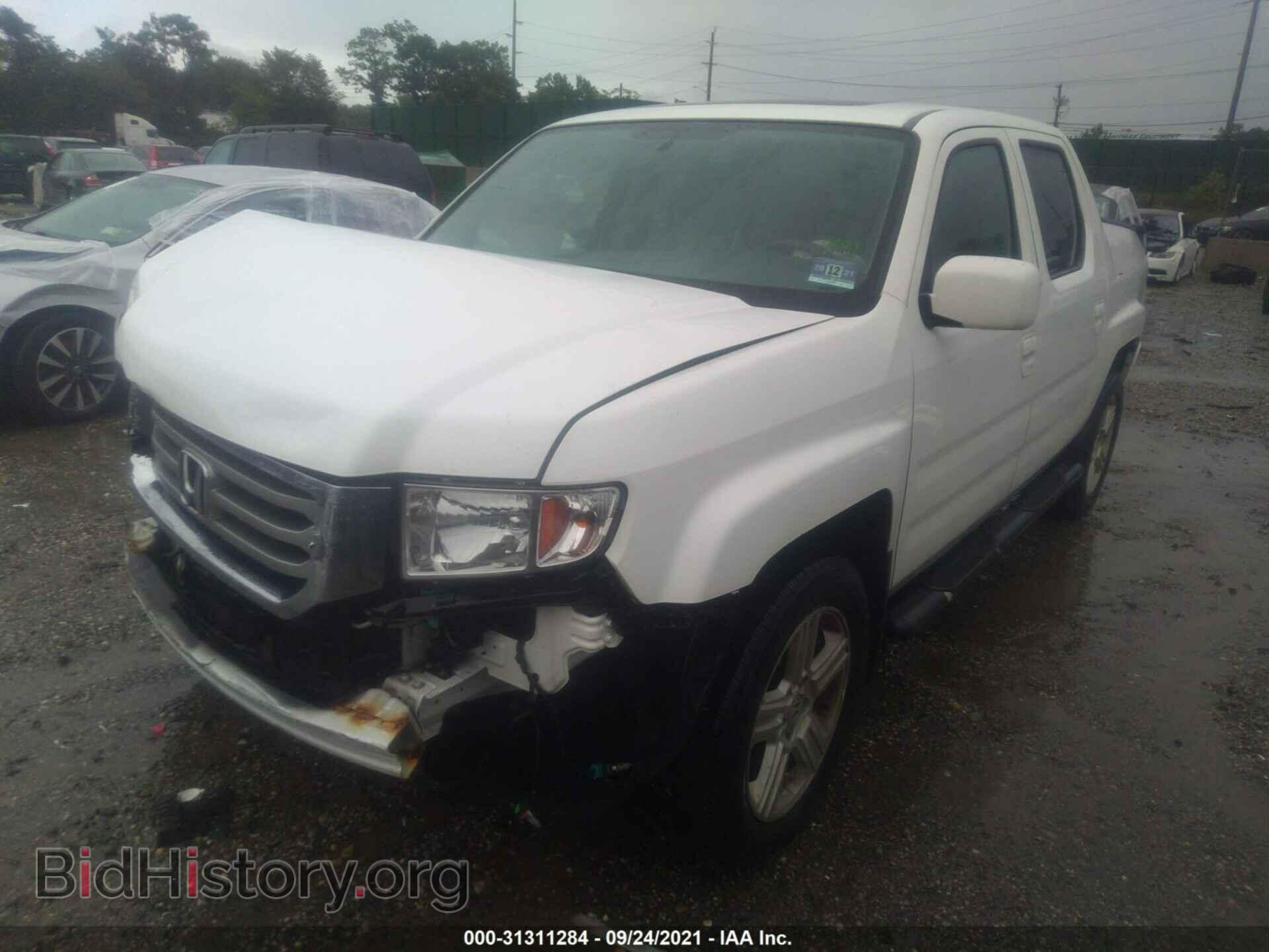 2014 HONDA RIDGELINE - VIN: 5FPYK1F54EB001898 - Фото 2