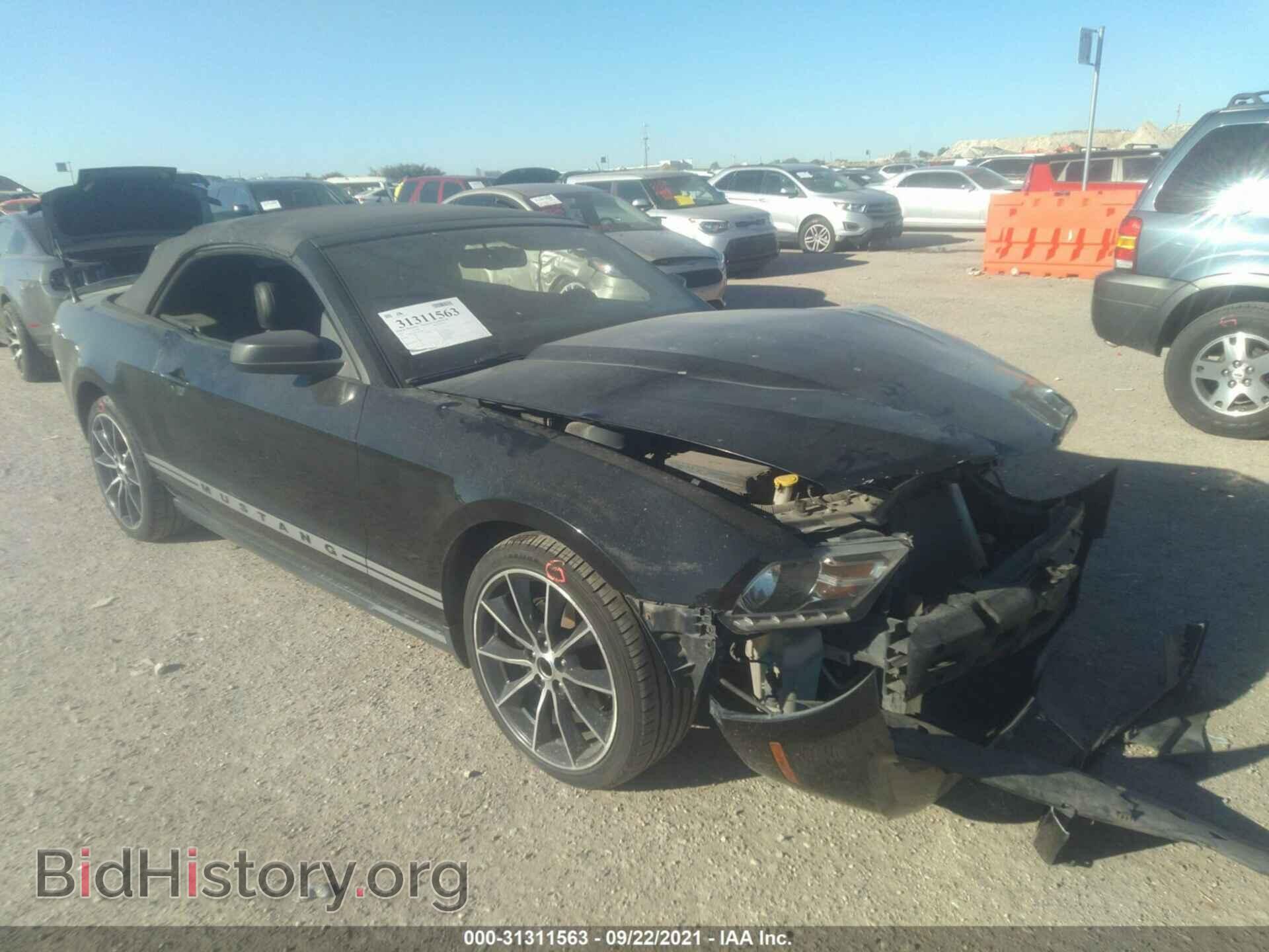 Photo 1ZVBP8EM2C5279387 - FORD MUSTANG 2012