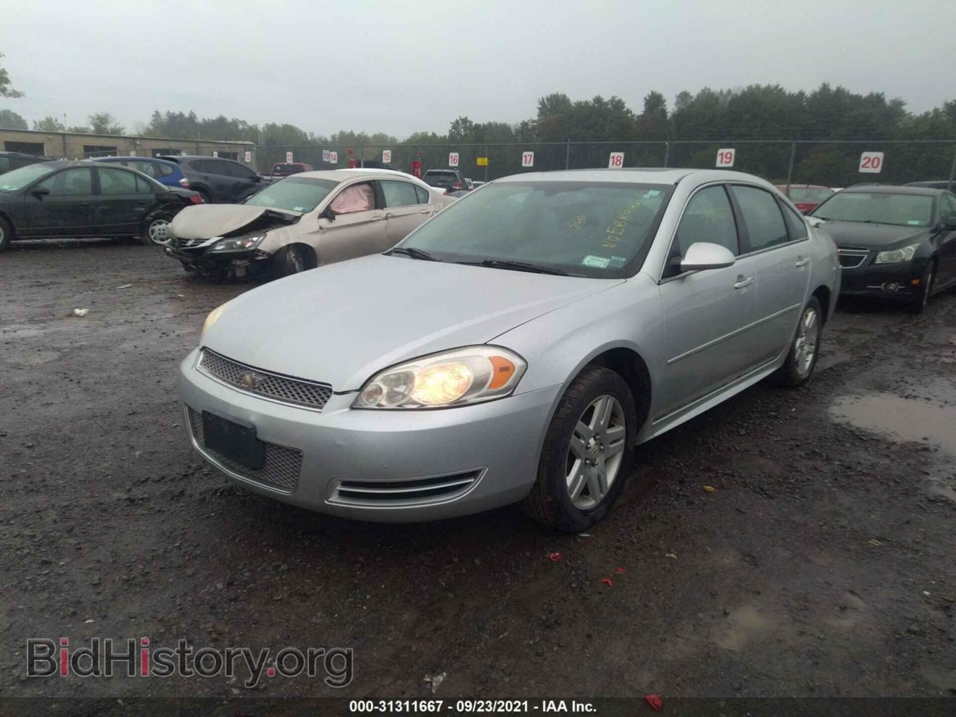 2012 CHEVROLET IMPALA - VIN: 2G1WG5E36C1104838 - Фото 2