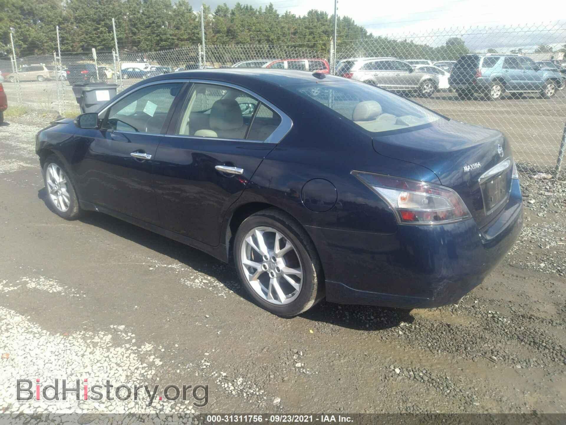 2014 NISSAN MAXIMA - VIN: 1N4AA5AP3EC473686 - Фото 3