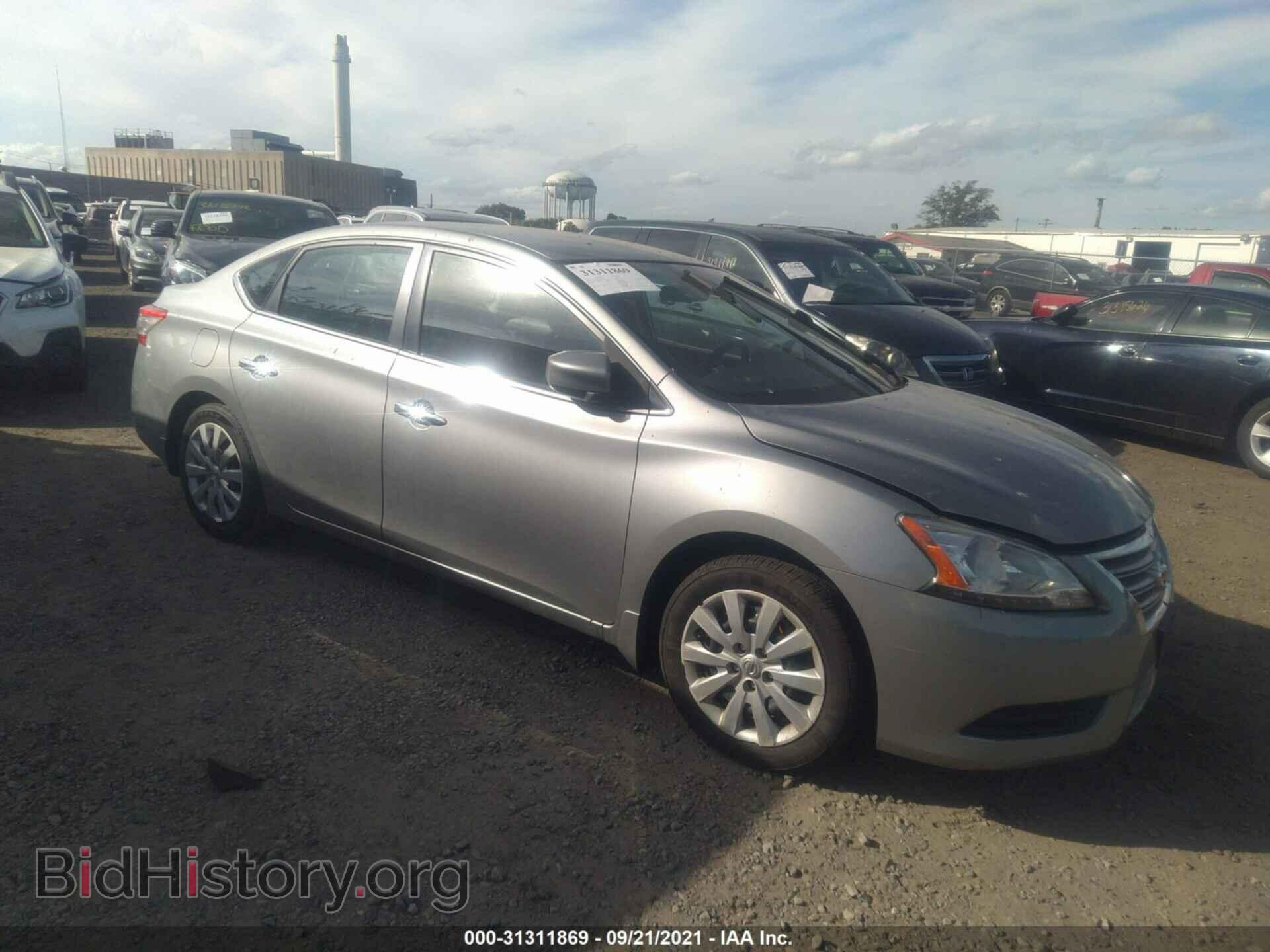 Photo 3N1AB7AP1DL795462 - NISSAN SENTRA 2013