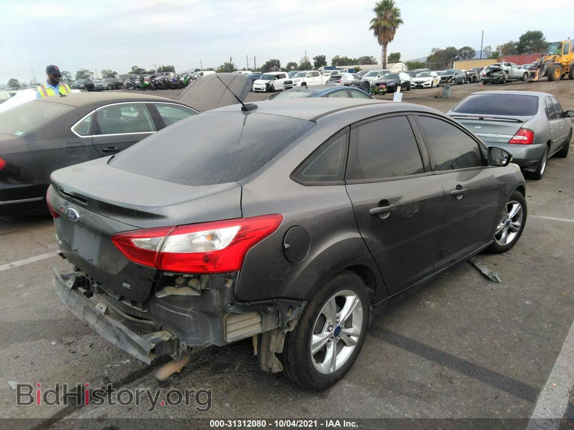2014 FORD FOCUS - VIN: 1FADP3F25EL322460 - Фото 4