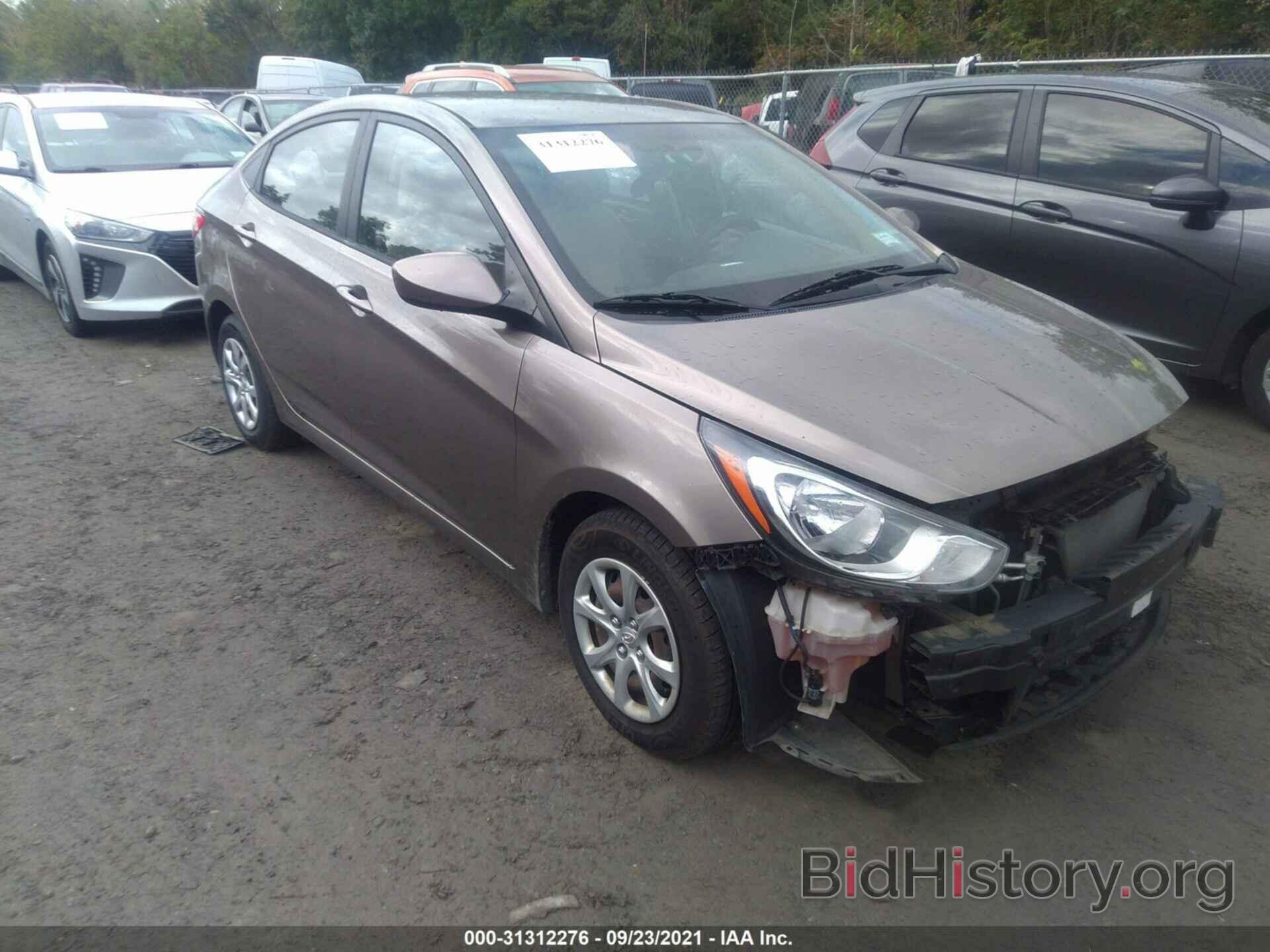 Photo KMHCT4AE9EU692826 - HYUNDAI ACCENT 2014