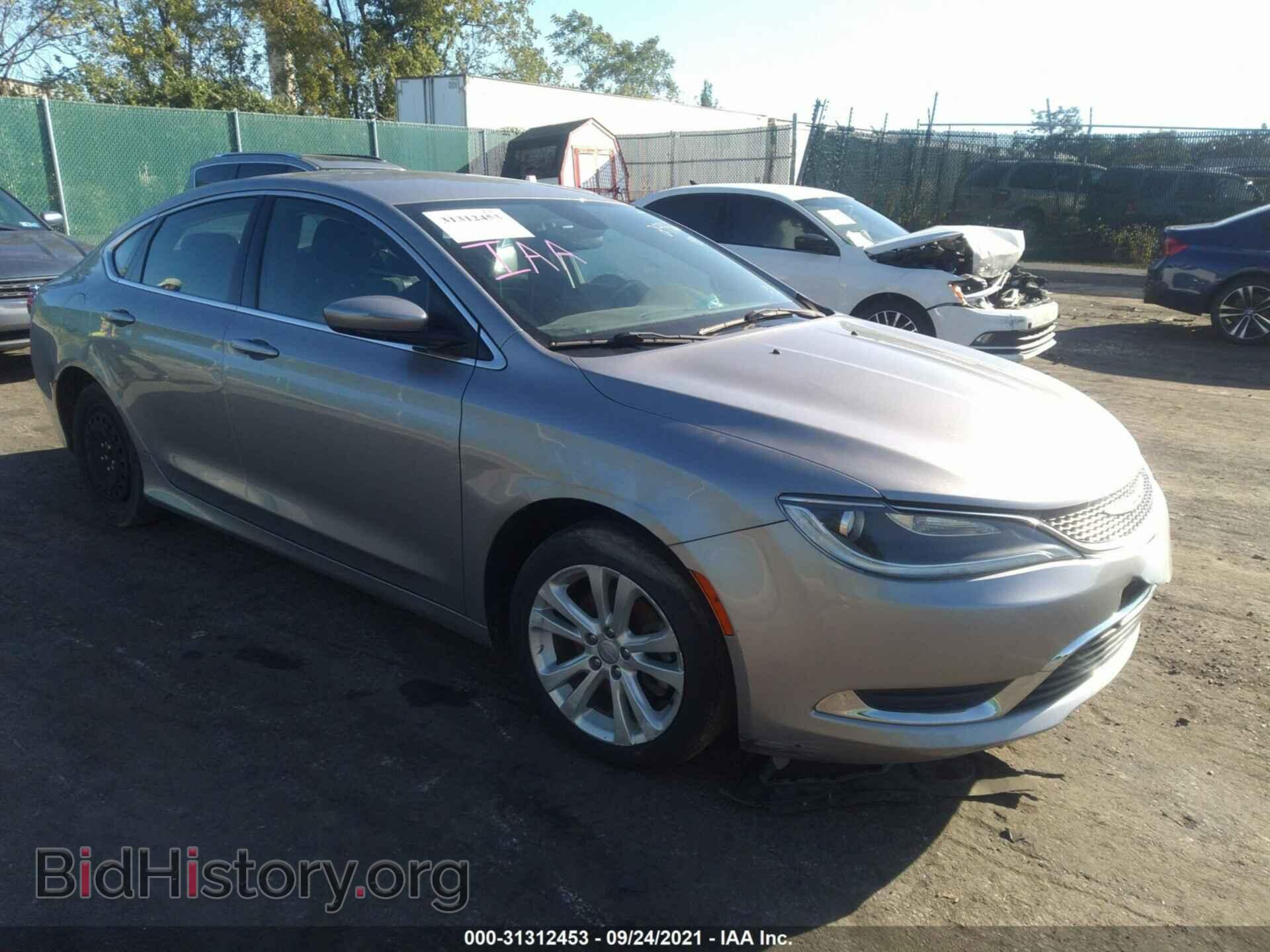 Фотография 1C3CCCAB9GN124386 - CHRYSLER 200 2016