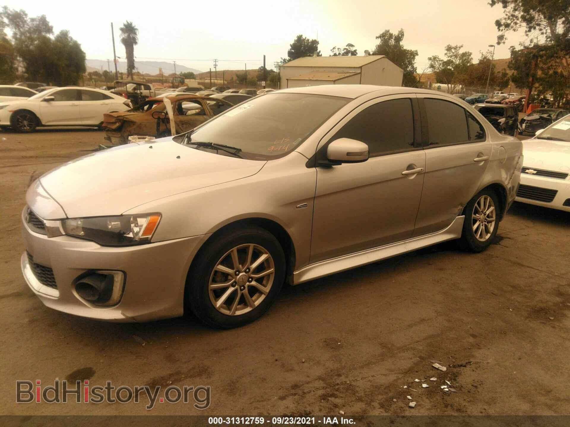 2016 MITSUBISHI LANCER - VIN: JA32U2FU3GU002605 - Фото 2