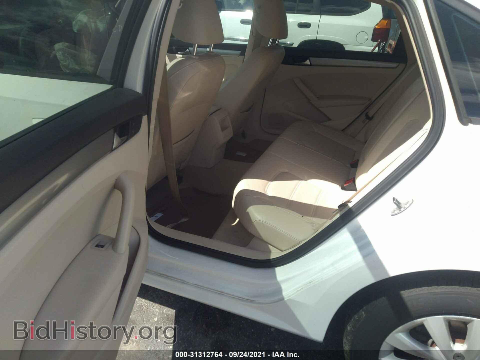 2013 VOLKSWAGEN PASSAT - VIN: 1VWAP7A30DC138639 - Фото 8