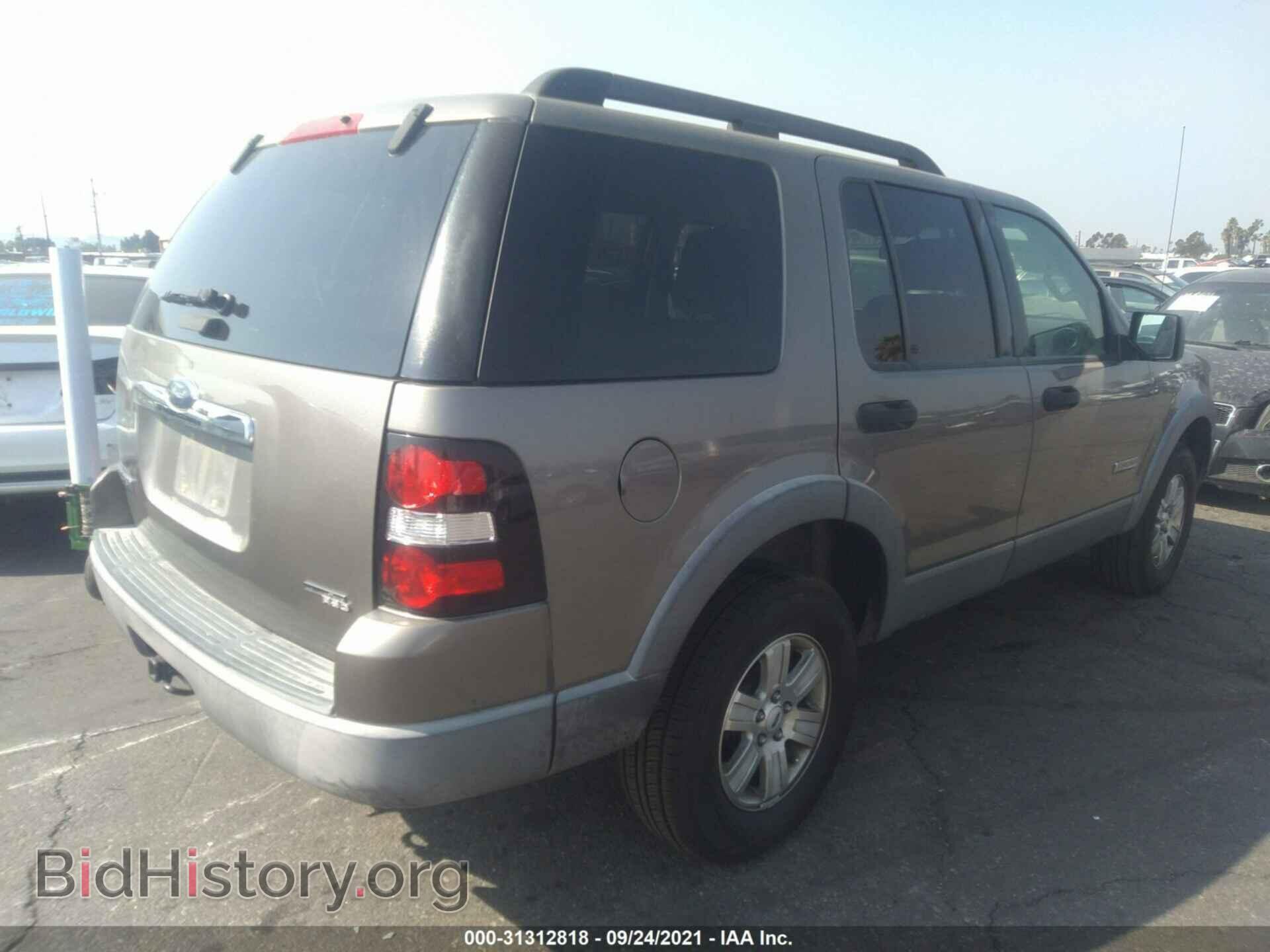 2006 FORD EXPLORER - VIN: 1FMEU63E76ZA10741 - Фото 4