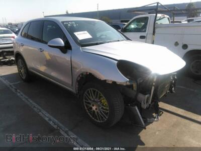 2016 Porsche CAYENNE S E-Hybrid, серебристый — VIN WP1AE2A23GLA64154, IAAI