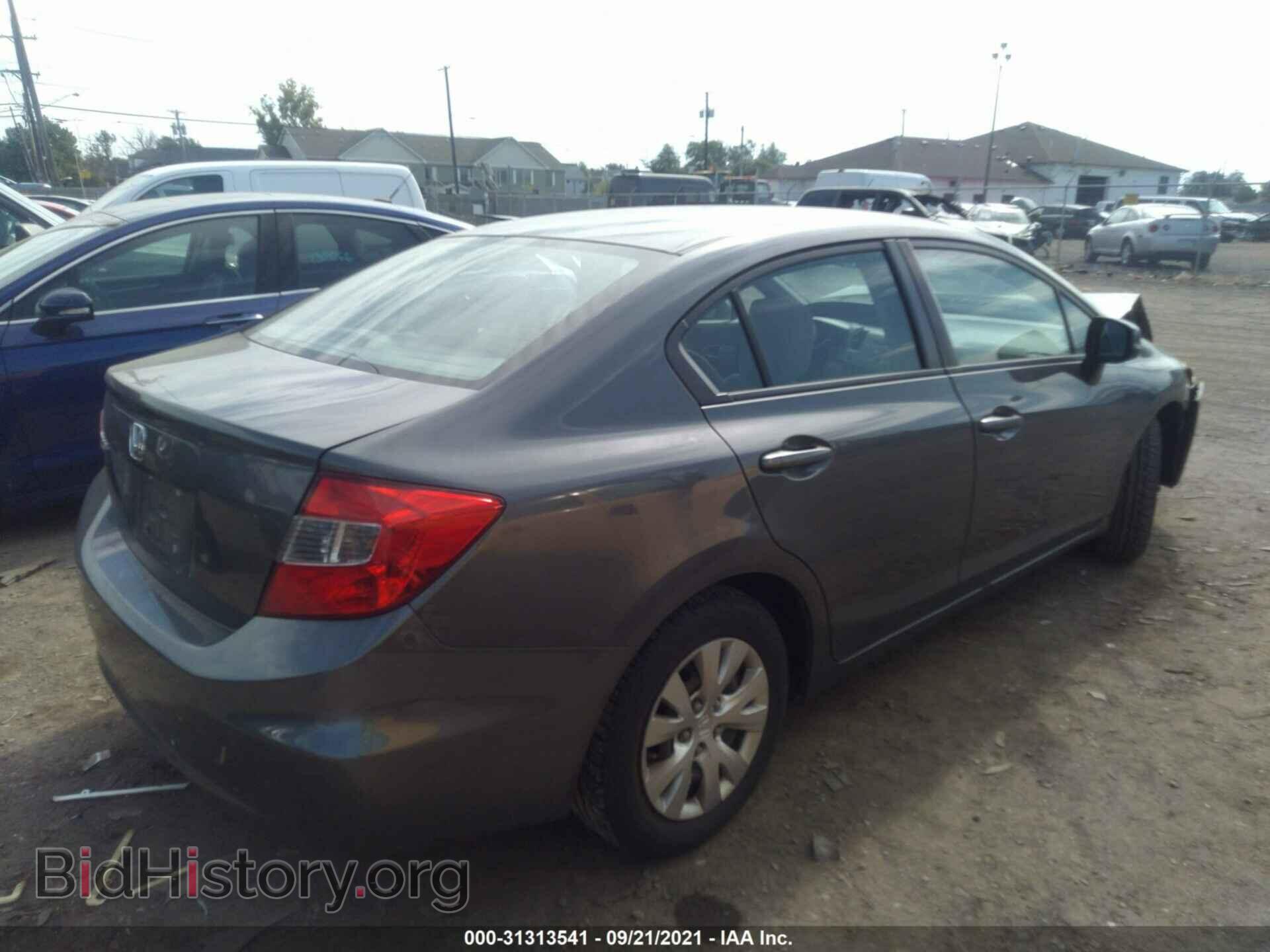 2012 HONDA CIVIC SDN - VIN: 2HGFB2F55CH558043 - Фото 4