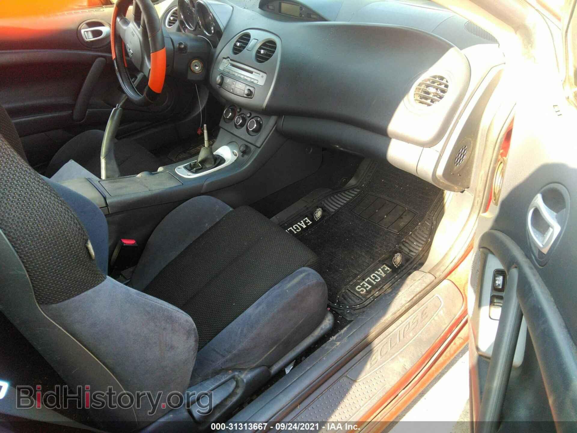 2006 MITSUBISHI ECLIPSE - VIN: 4A3AK24F66E050757 - Фото 5