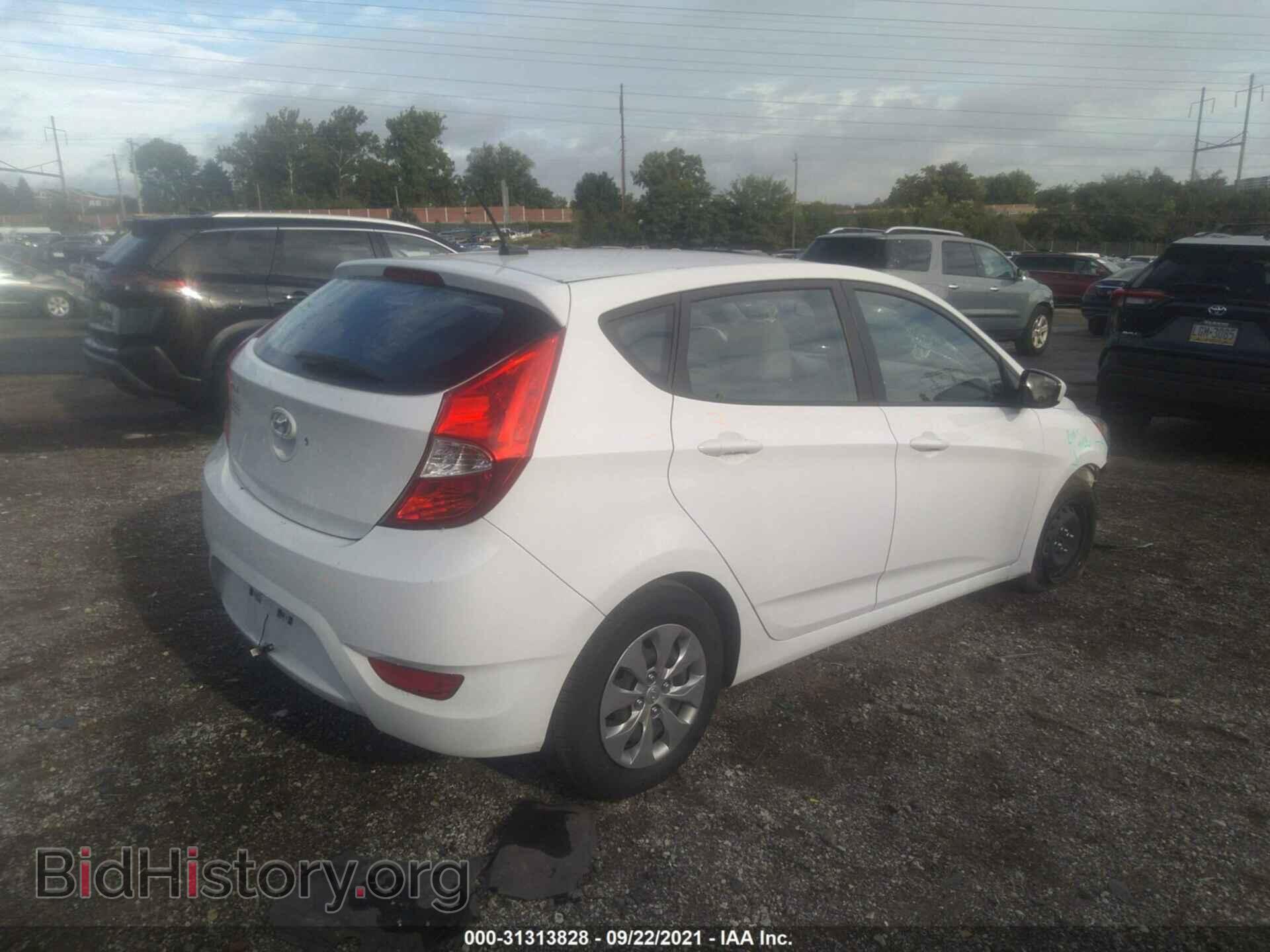 2017 HYUNDAI ACCENT - VIN: KMHCT5AE2HU312249 - Фото 4