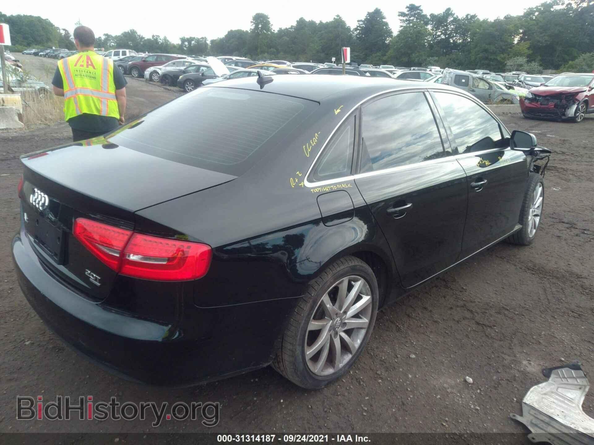 2013 AUDI A4 - VIN: WAUFFAFL4DN005403 - Фото 4