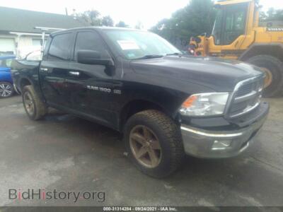 2012 RAM 1500 Big Horn, black — VIN 1C6RD7LT2CS107030, IAAI
