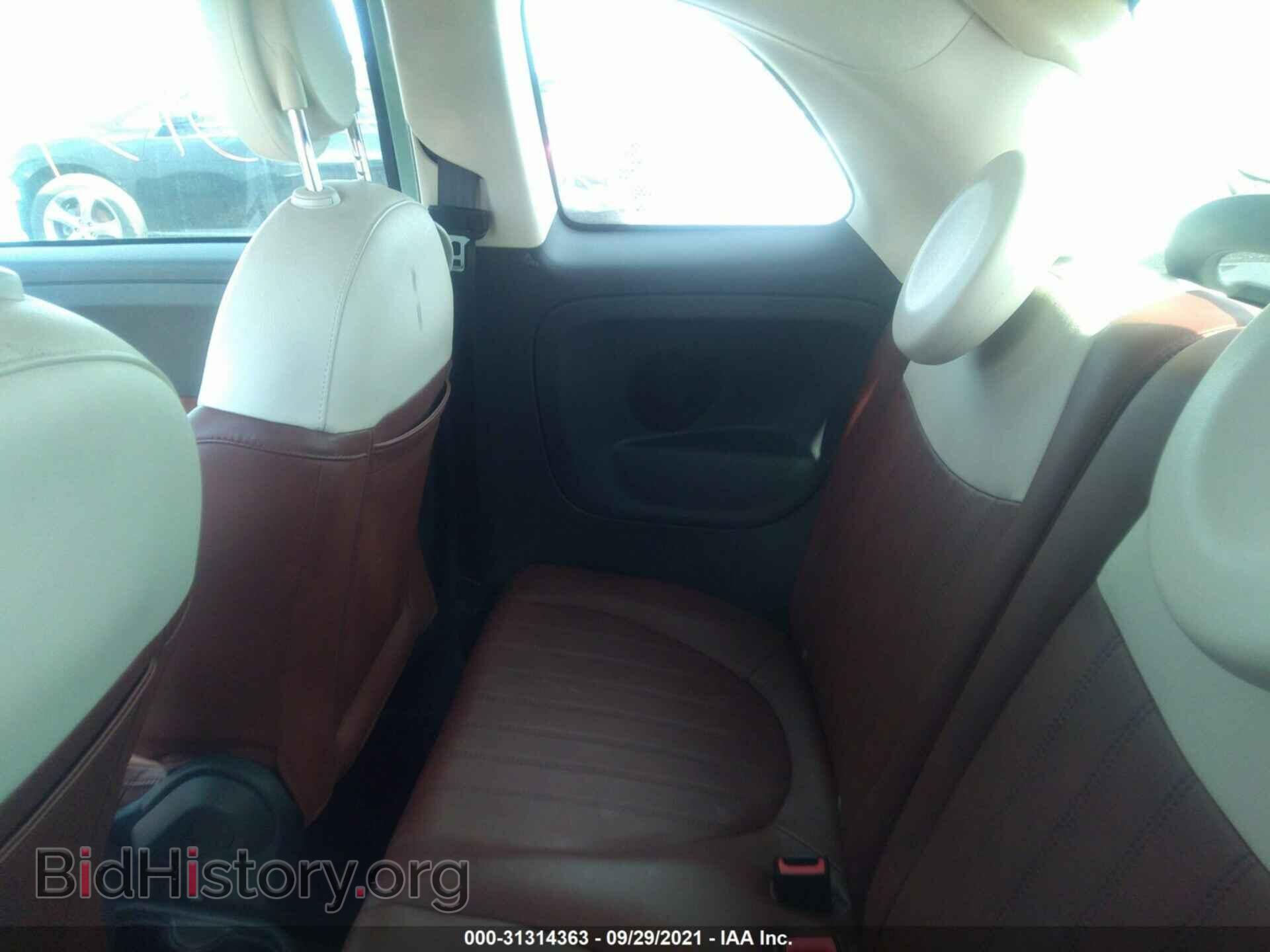 2012 FIAT 500 - VIN: 3C3CFFER2CT149608 - Фото 8