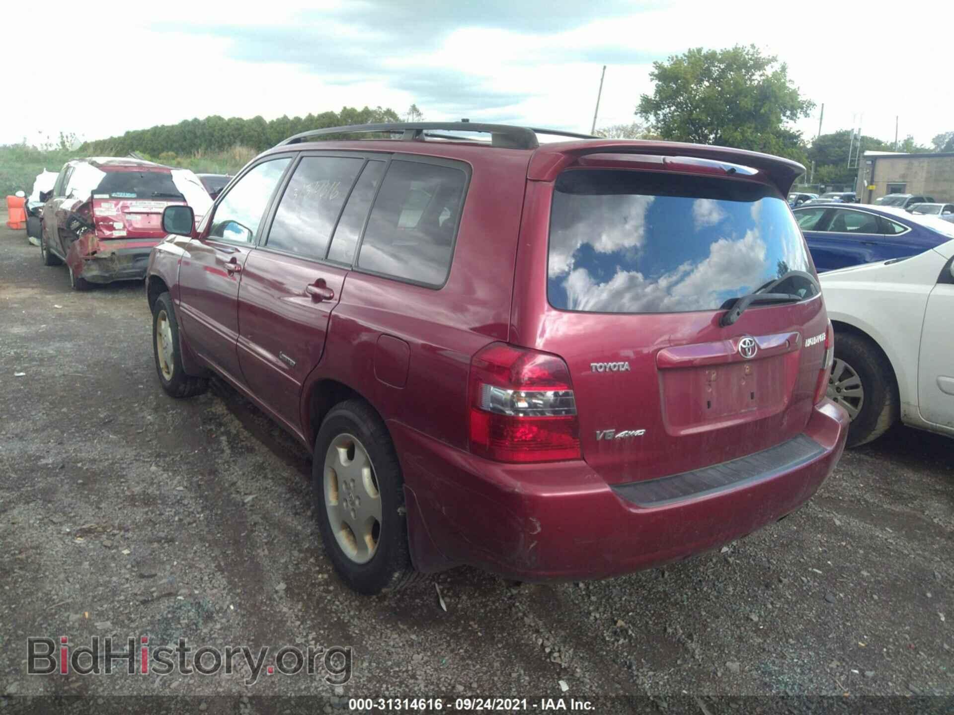 2007 TOYOTA HIGHLANDER - VIN: JTEEP21A770230077 - Фото 3