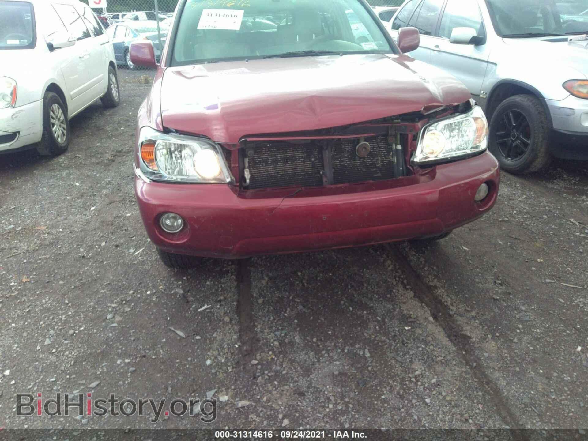 2007 TOYOTA HIGHLANDER - VIN: JTEEP21A770230077 - Фото 6
