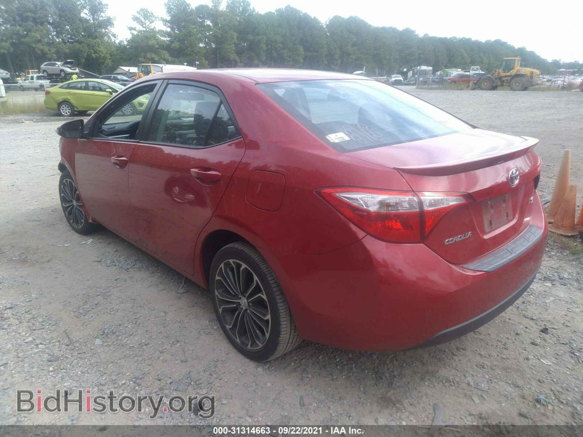 2014 TOYOTA COROLLA - VIN: 2T1BURHE6EC044132 - Фото 3