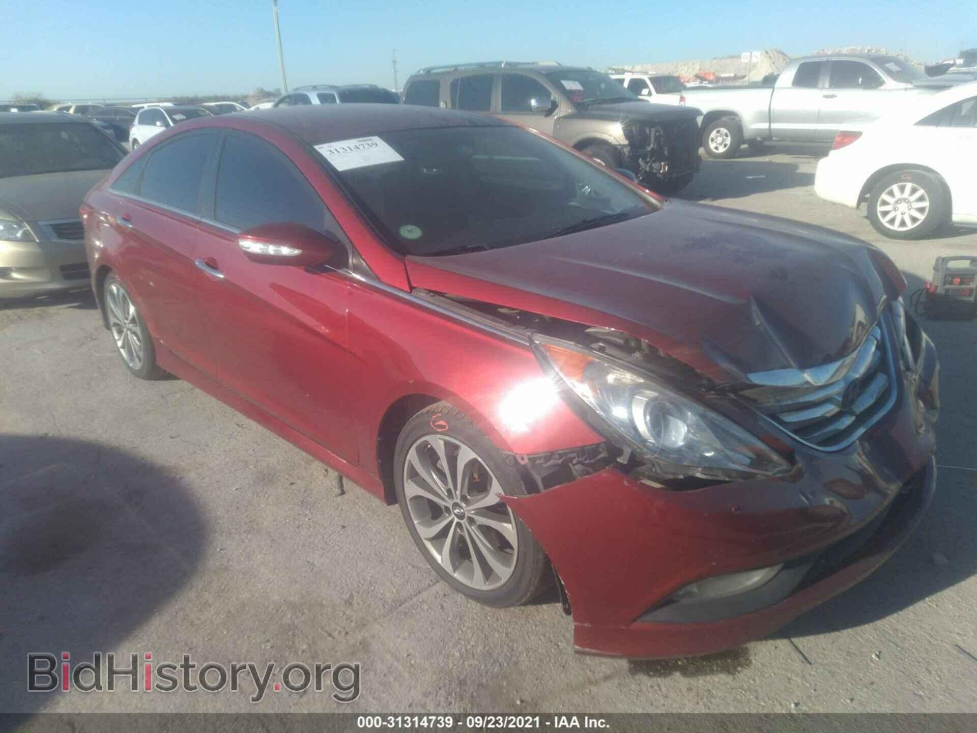 Фотография 5NPEC4AC4EH845506 - HYUNDAI SONATA 2014