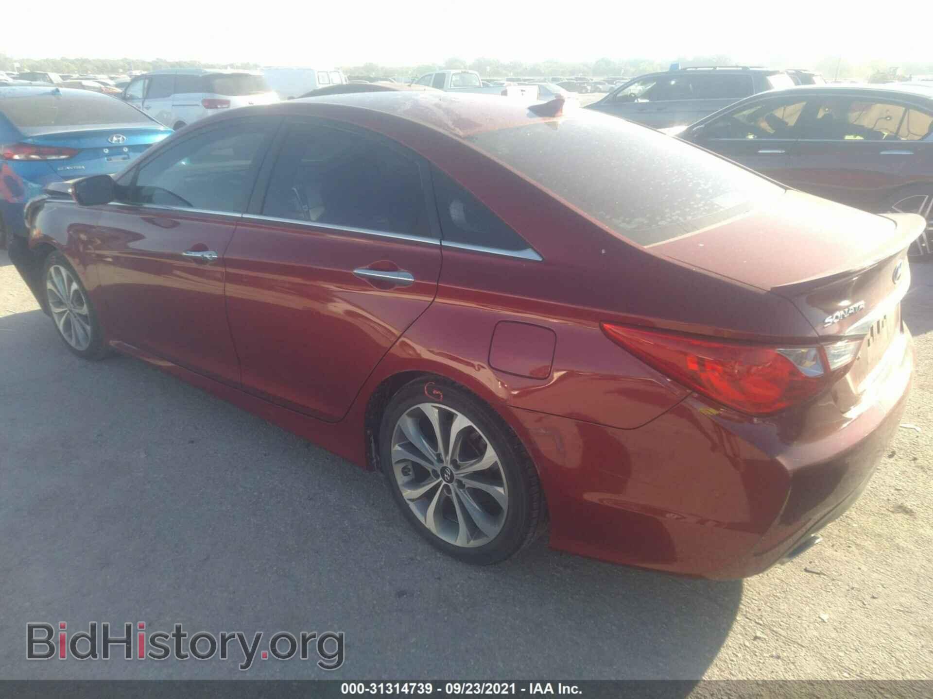 2014 HYUNDAI SONATA - VIN: 5NPEC4AC4EH845506 - Фото 3