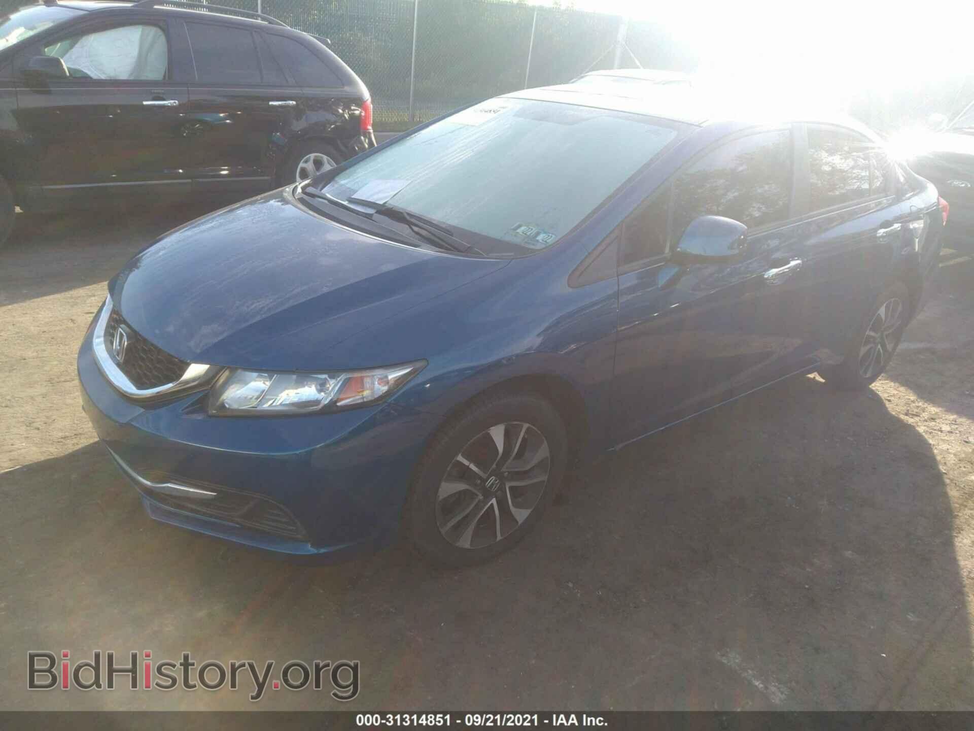 2013 HONDA CIVIC SDN - VIN: 19XFB2F89DE201700 - Фото 2