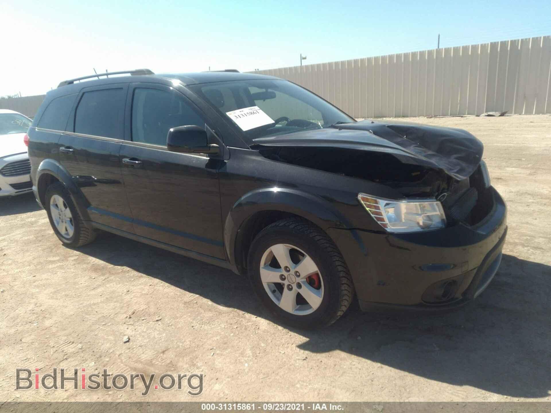 Photo 3C4PDCBG3CT299571 - DODGE JOURNEY 2012