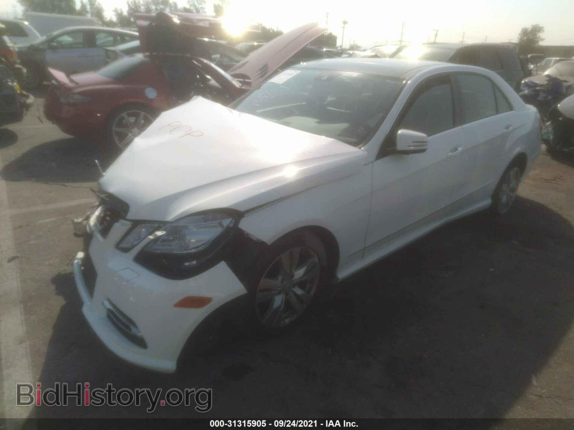 2013 MERCEDES-BENZ E-CLASS - VIN: WDDHF2EB3DA709924 - Фото 2