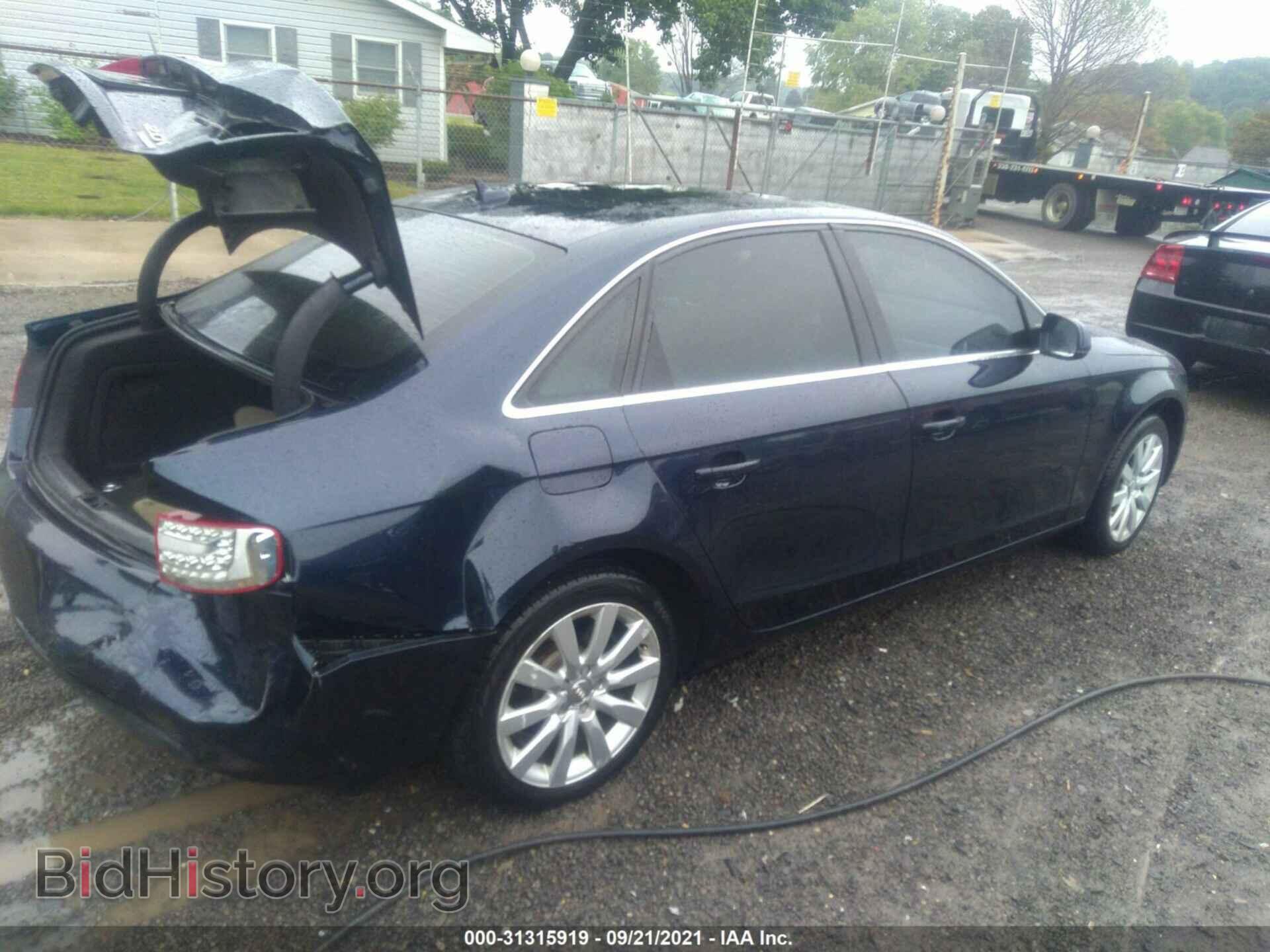 2011 AUDI A4 - VIN: WAUFFBFL3BN048200 - Фото 4
