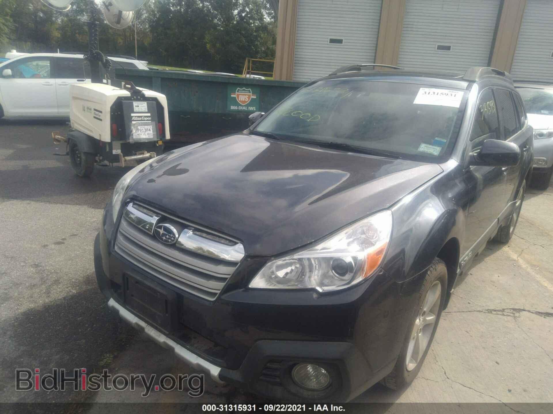 2013 SUBARU OUTBACK - VIN: 4S4BRBKC3D3253315 - Фото 2