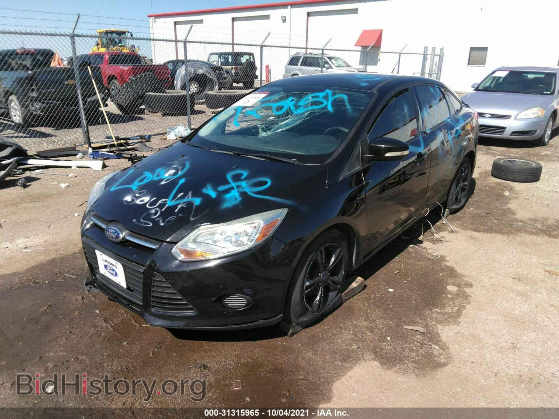 2014 FORD FOCUS - VIN: 1FADP3F22EL452275 - Фото 2