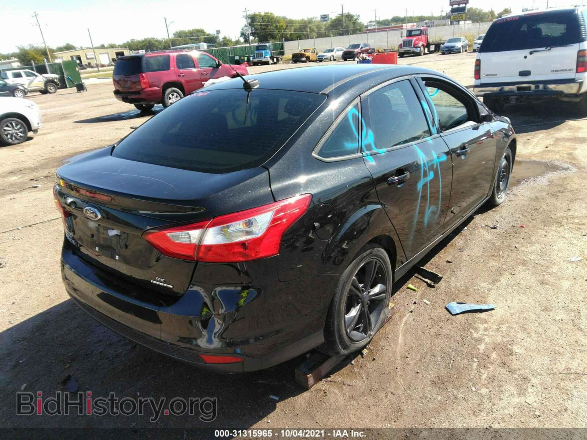 2014 FORD FOCUS - VIN: 1FADP3F22EL452275 - Фото 4