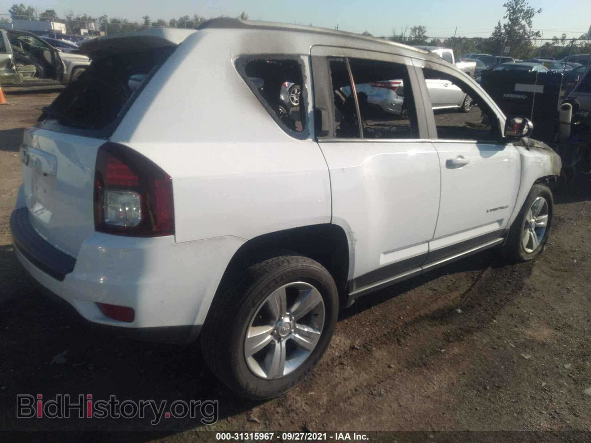 2016 JEEP COMPASS - VIN: 1C4NJDBB4GD638506 - Фото 4