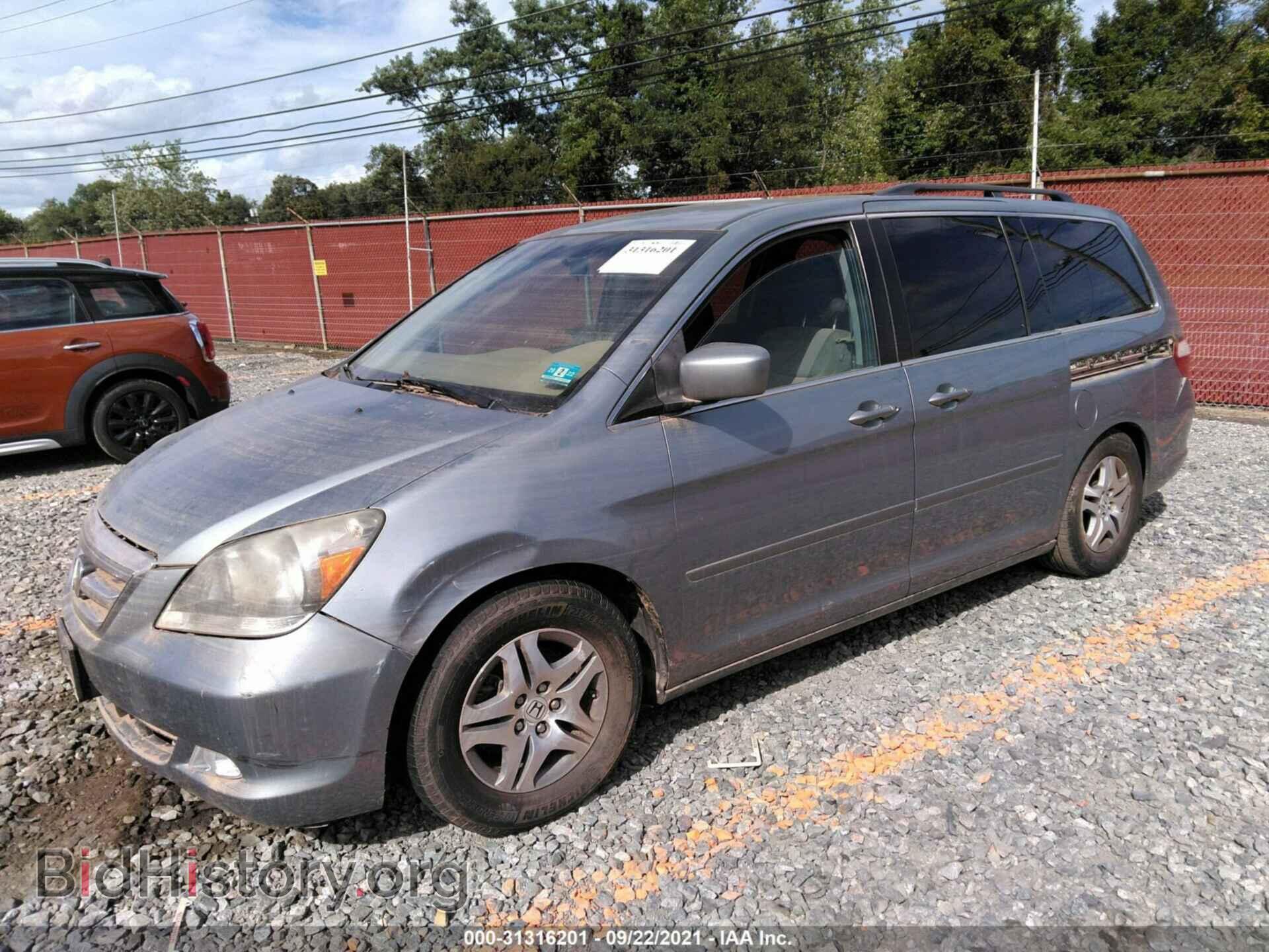 2007 HONDA ODYSSEY - VIN: 5FNRL38447B024191 - Фото 2