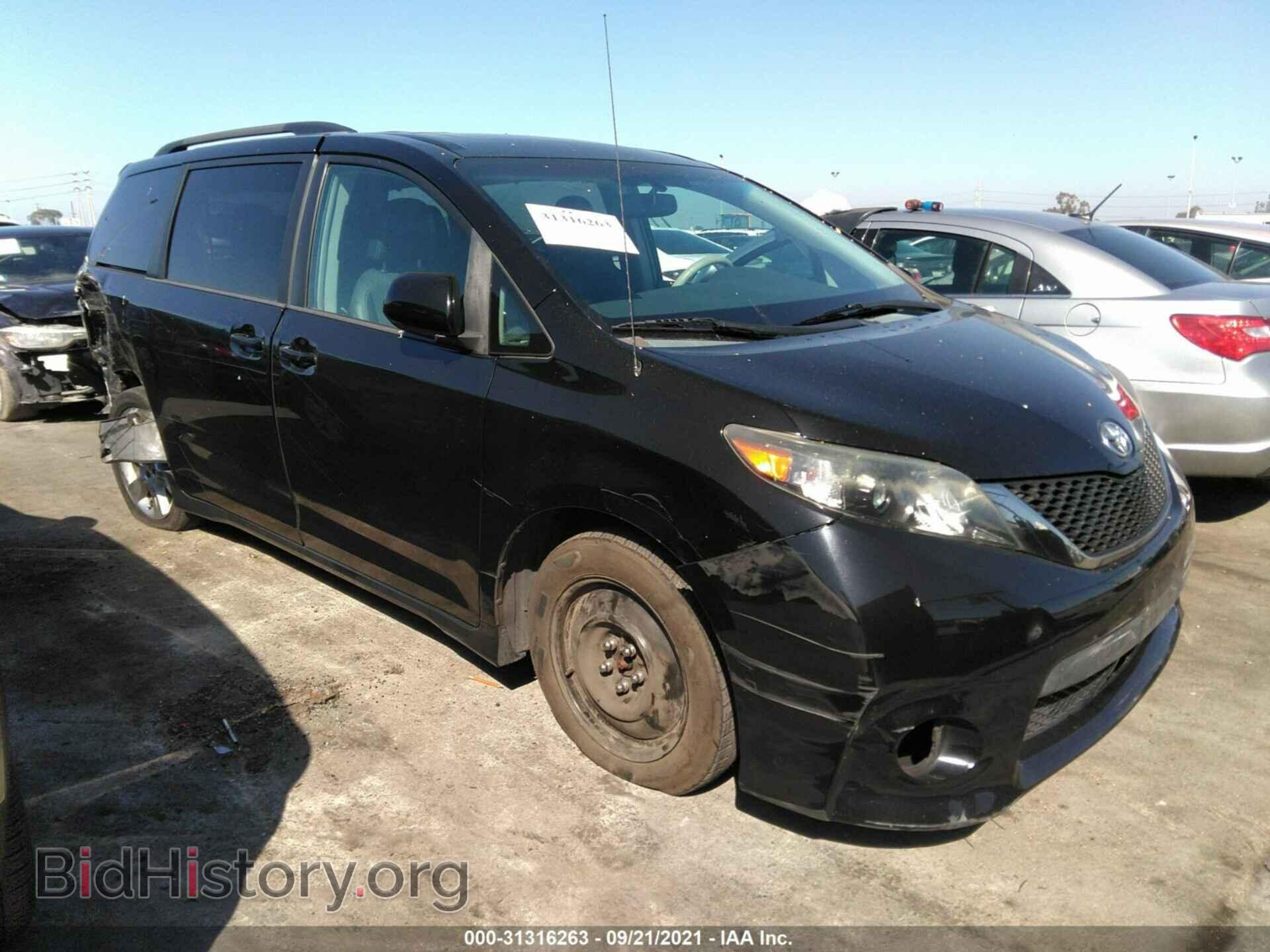 Фотография 5TDXK3DC5CS264380 - TOYOTA SIENNA 2012