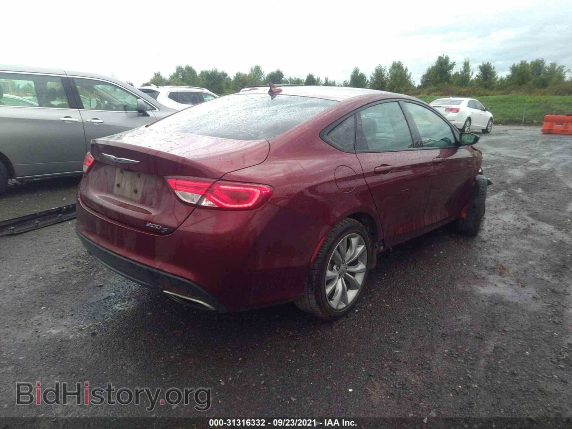 2016 CHRYSLER 200 - VIN: 1C3CCCBB6GN142519 - Фото 4