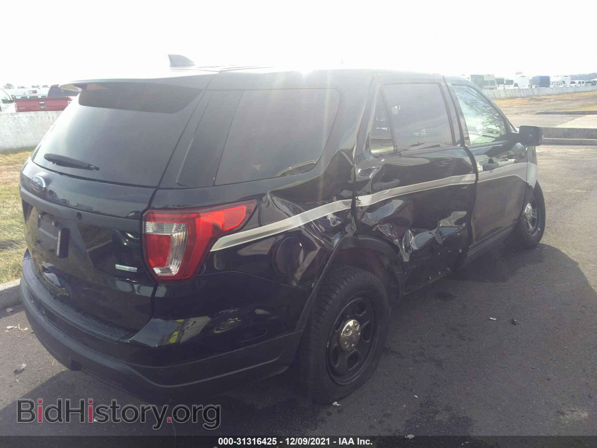 2018 FORD POLICE INTERCEPTOR - VIN: 1FM5K8AR8JGB59185 - Фото 4