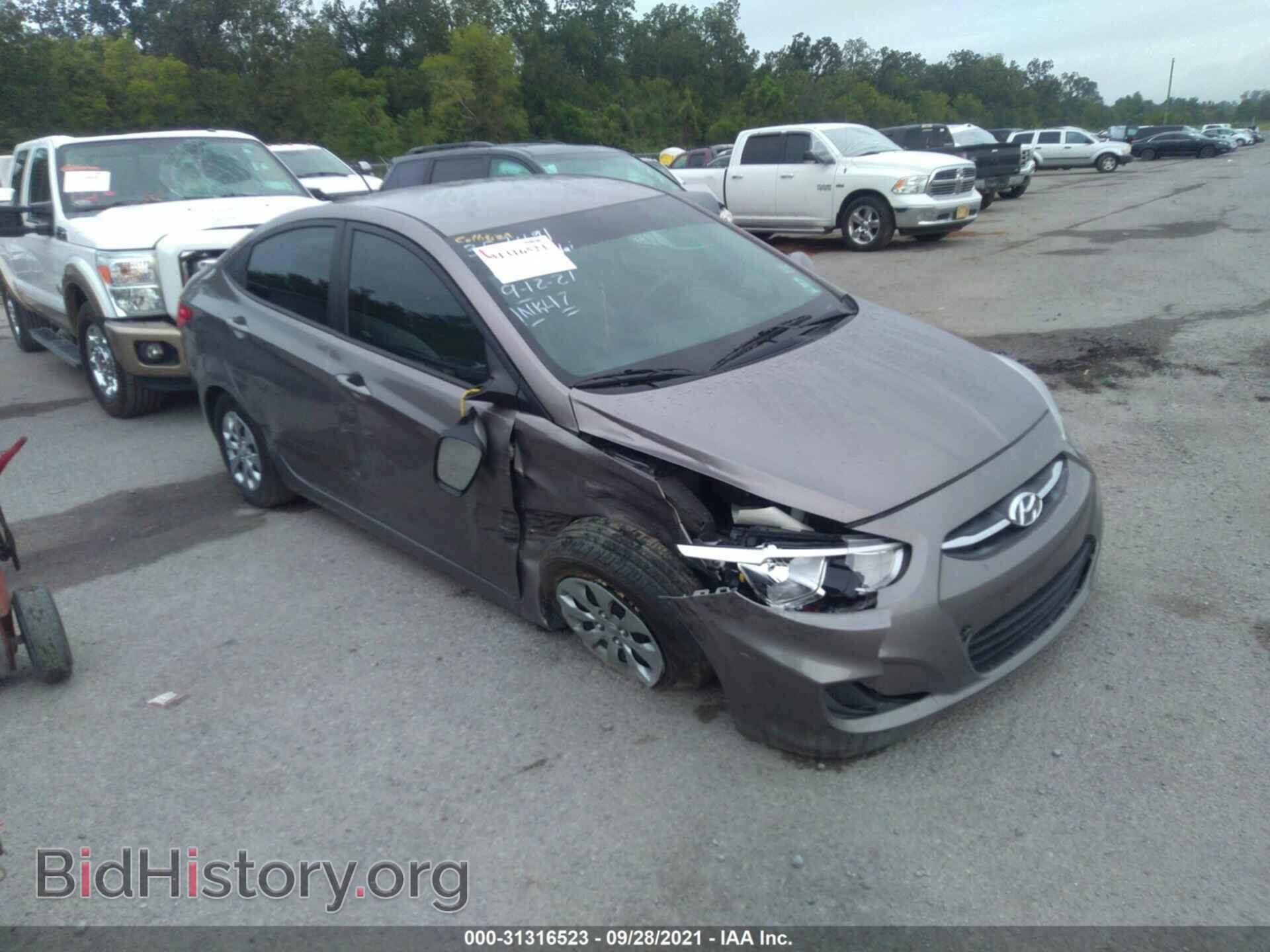 Photo KMHCT4AE6HU367491 - HYUNDAI ACCENT 2017
