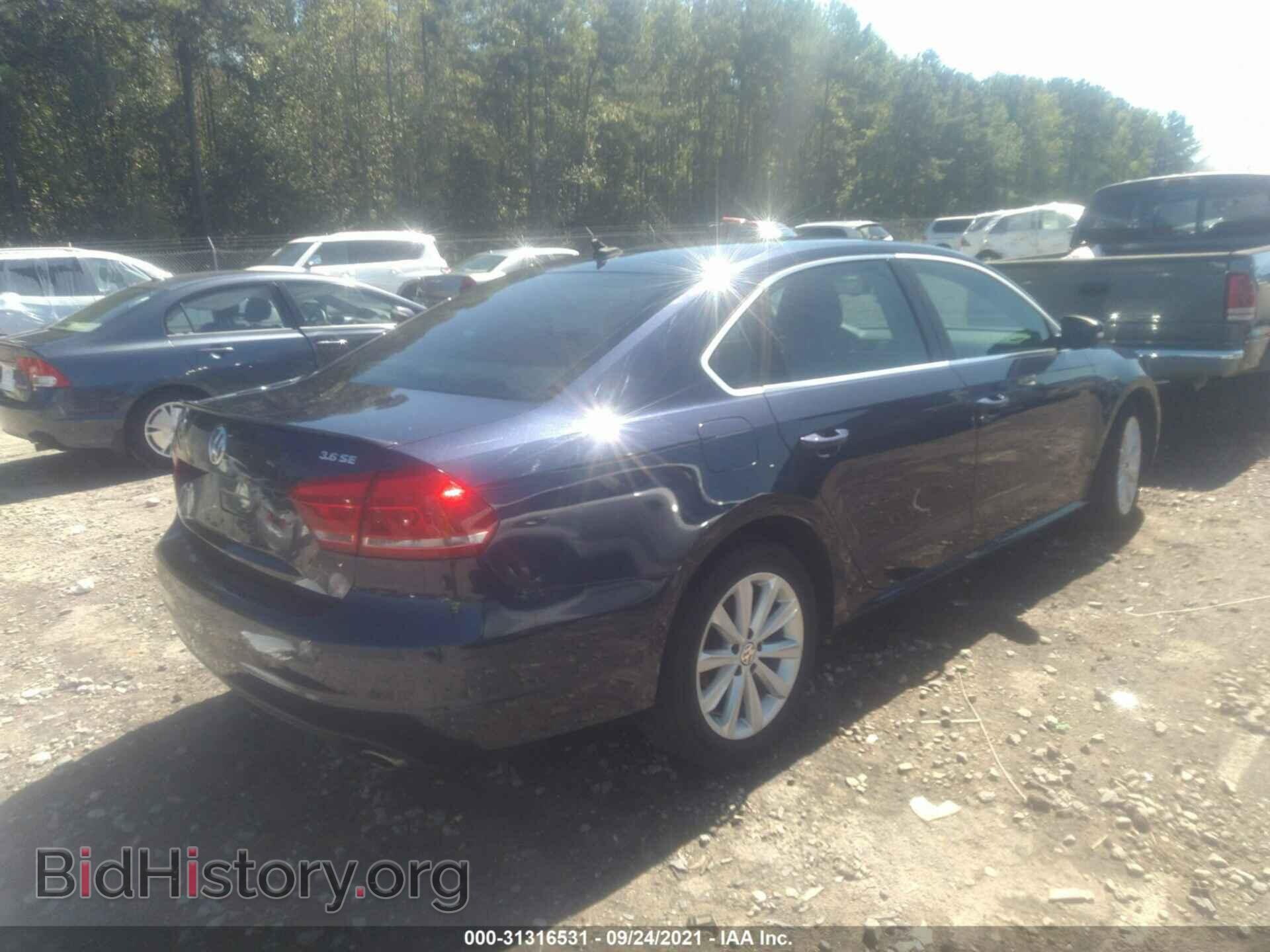 2012 VOLKSWAGEN PASSAT - VIN: 1VWBM7A34CC111116 - Фото 4