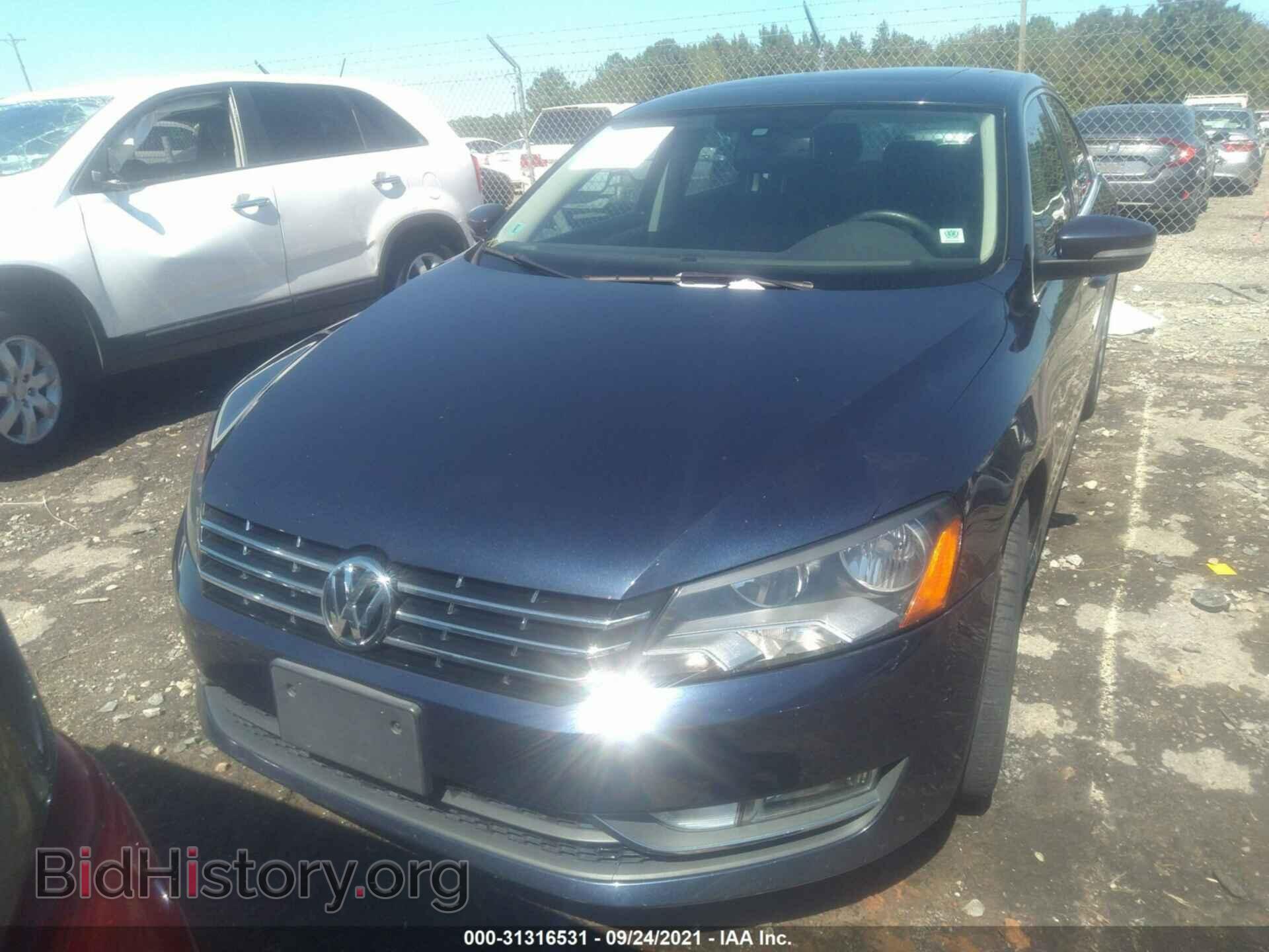 2012 VOLKSWAGEN PASSAT - VIN: 1VWBM7A34CC111116 - Фото 6