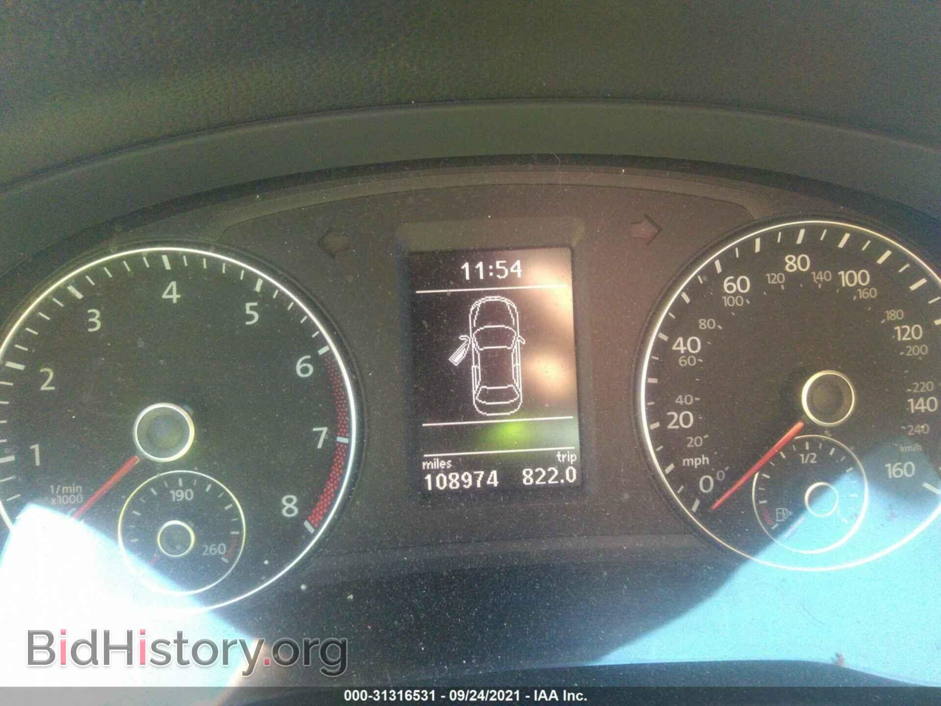 2012 VOLKSWAGEN PASSAT - VIN: 1VWBM7A34CC111116 - Фото 7