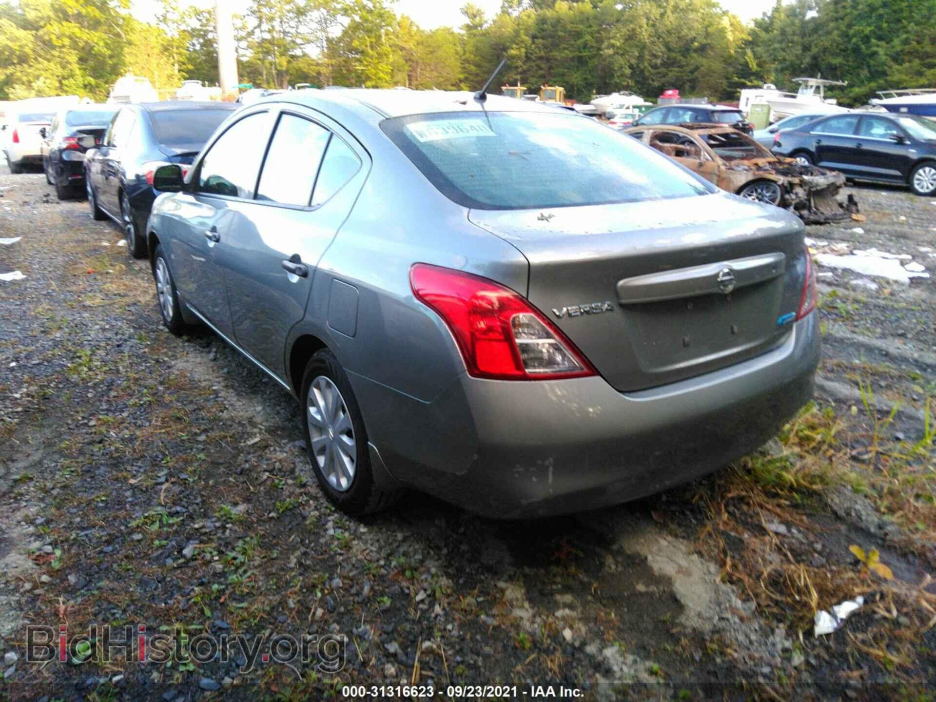 2012 NISSAN VERSA - VIN: 3N1CN7AP1CL864262 - Фото 3