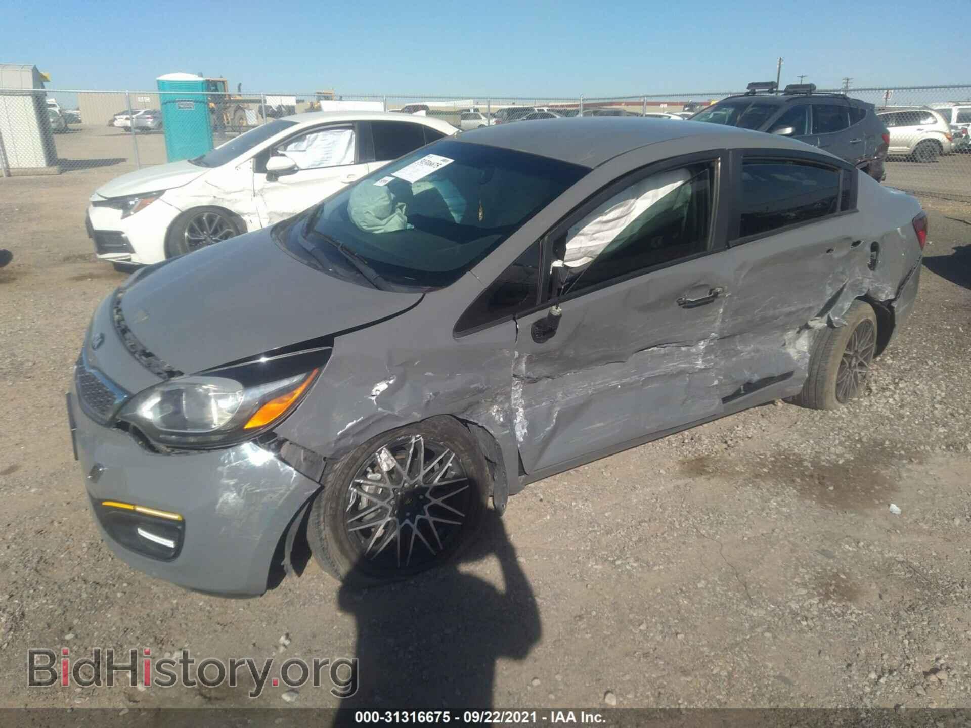 2015 KIA RIO - VIN: KNADN4A34F6445864 - Photo 2