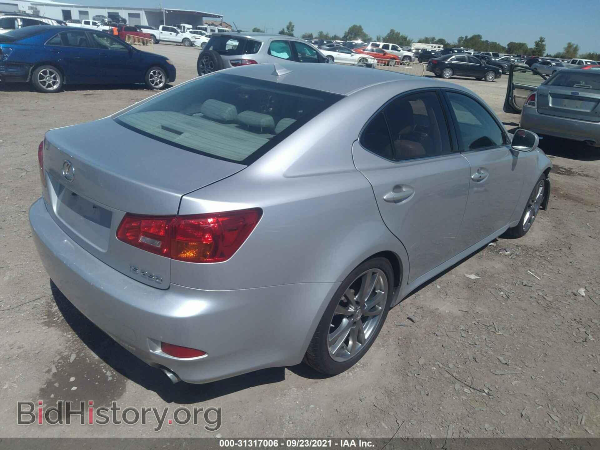 2008 LEXUS IS 250 - VIN: JTHBK262082063072 - Фото 4