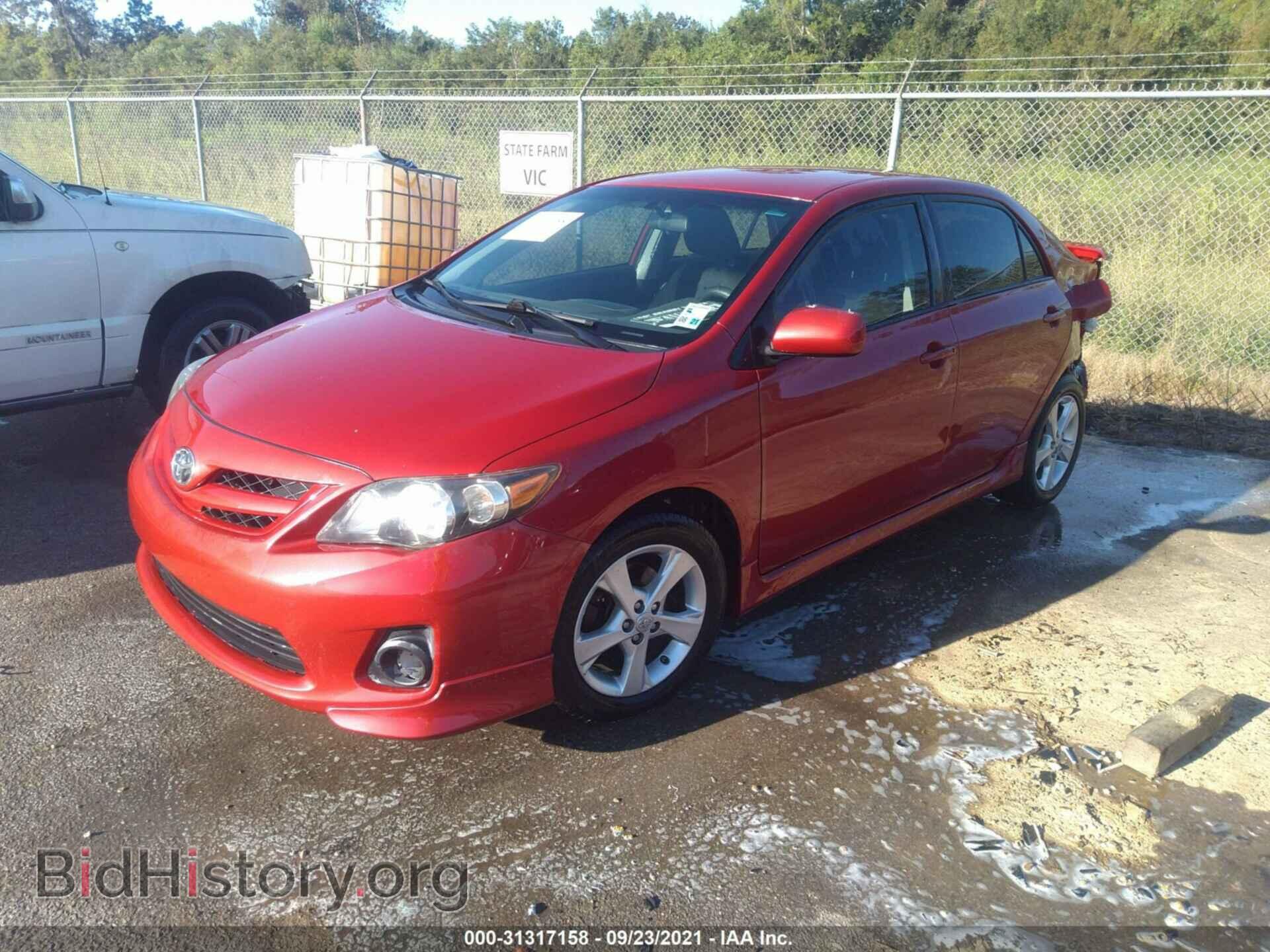 2011 TOYOTA COROLLA - VIN: 2T1BU4EE6BC752500 - Фото 2