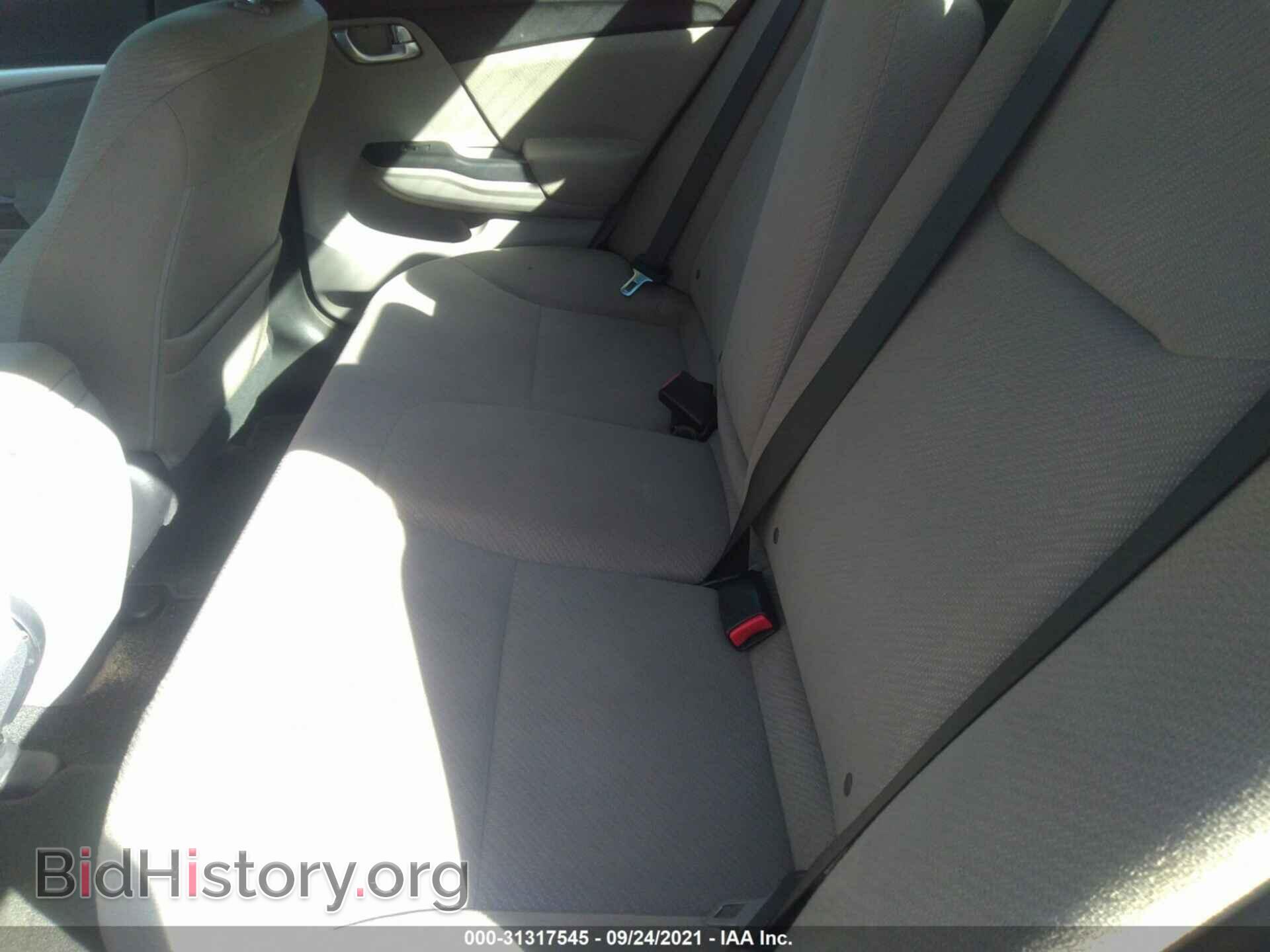 2013 HONDA CIVIC SDN - VIN: 19XFB2F87DE023947 - Фото 8