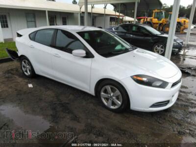 2015 Dodge DART SXT, белый — VIN 1C3CDFBB4FD352040, IAAI