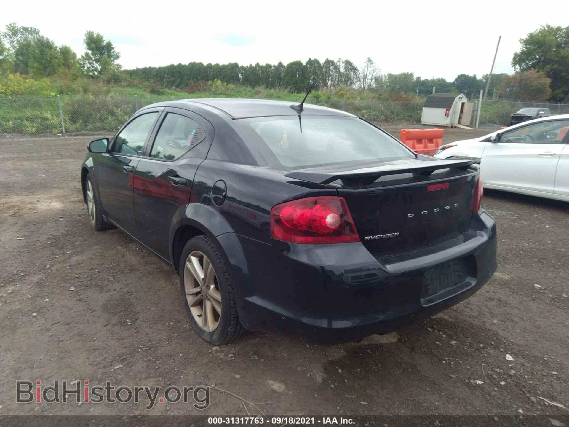 2012 DODGE AVENGER - VIN: 1C3CDZEG5CN120478 - Фото 3